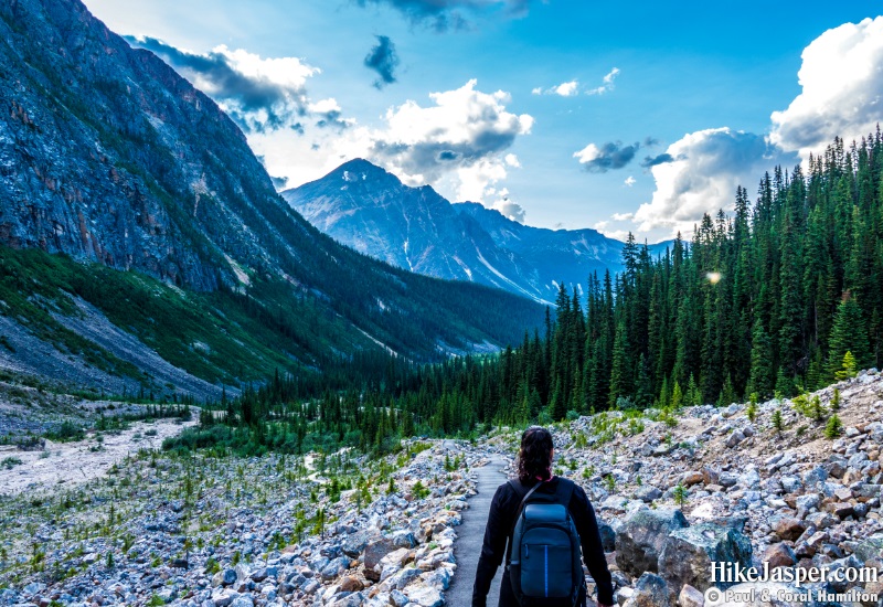 Hiking Jasper in July