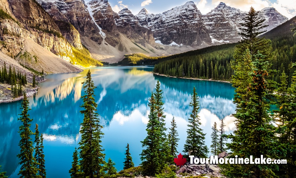 Moraine Lake in July